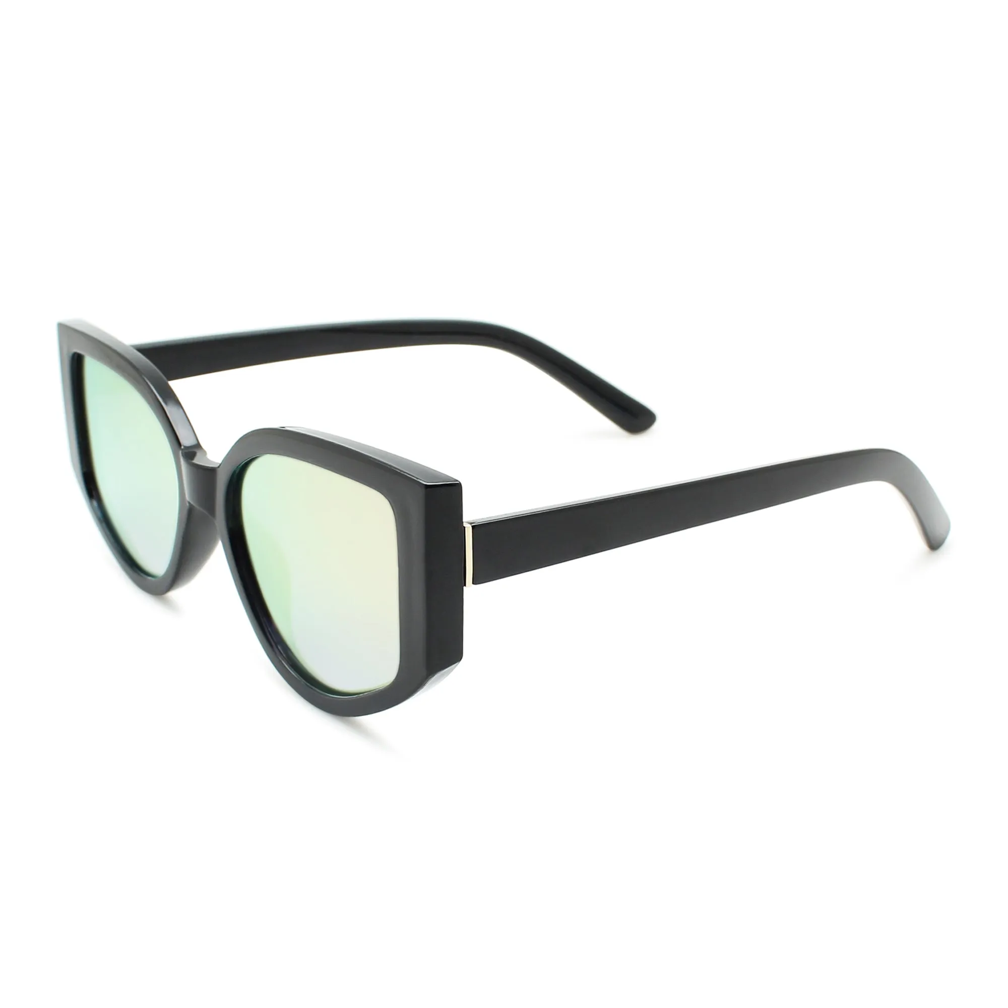 Mirror Lens Cat Eye Sunglasses for Women | C-5544