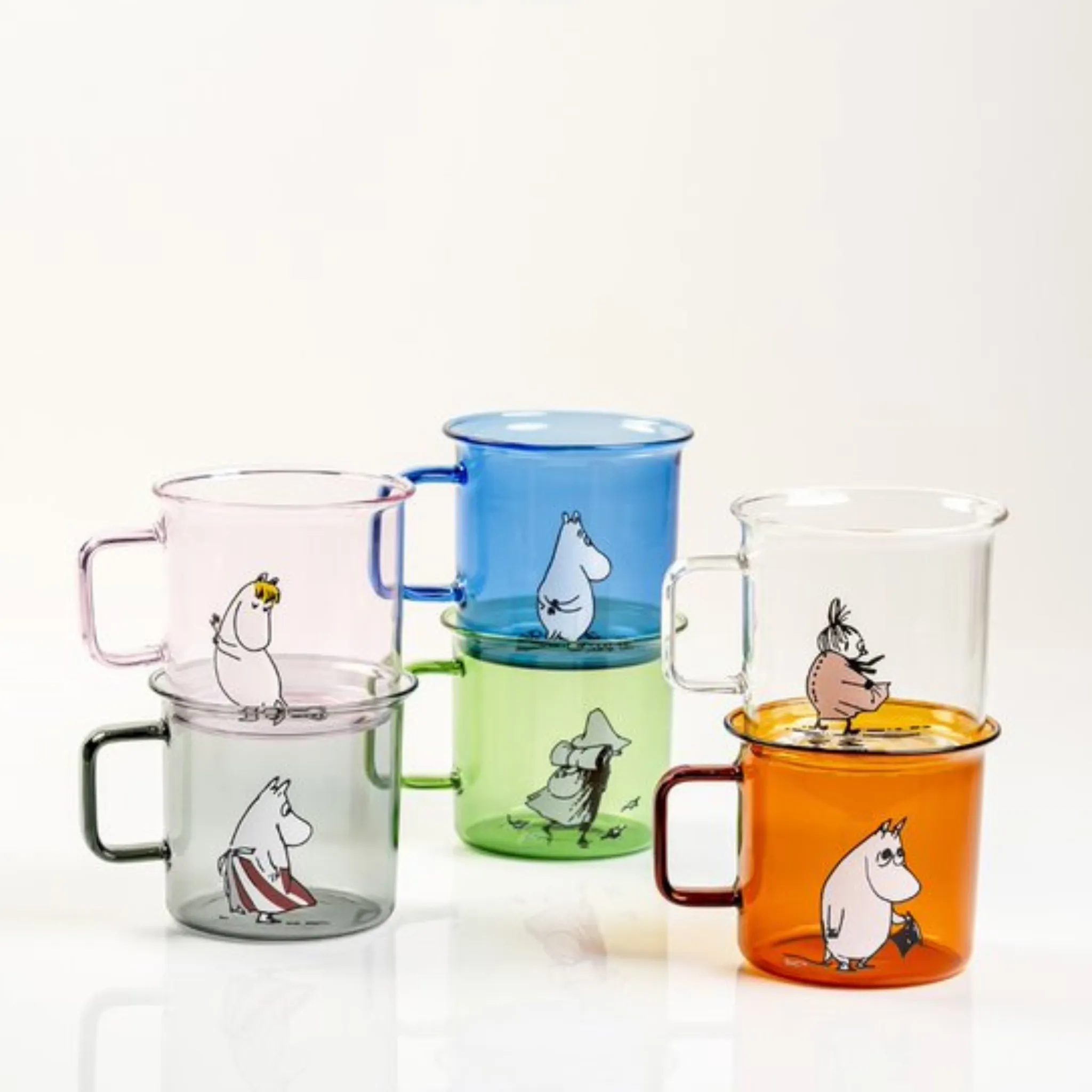 Moomin Glass Mug - Moominpappa