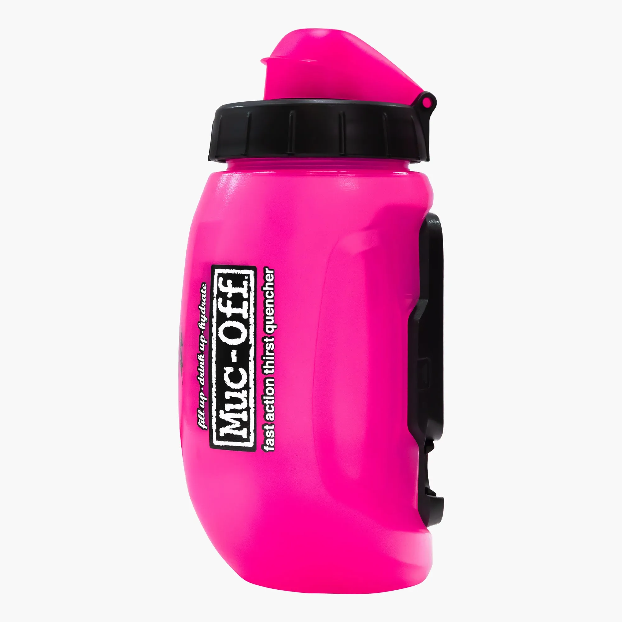 Muc-Off x Fidlock Twist Bottle 450ml - Pink   Bike Base
