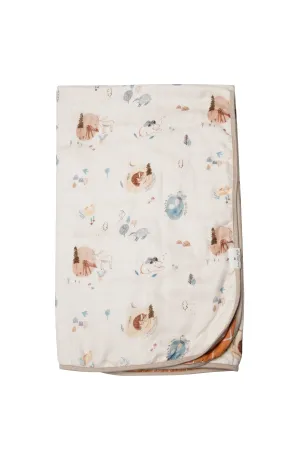 Muslin Quilt - Cozy Forest