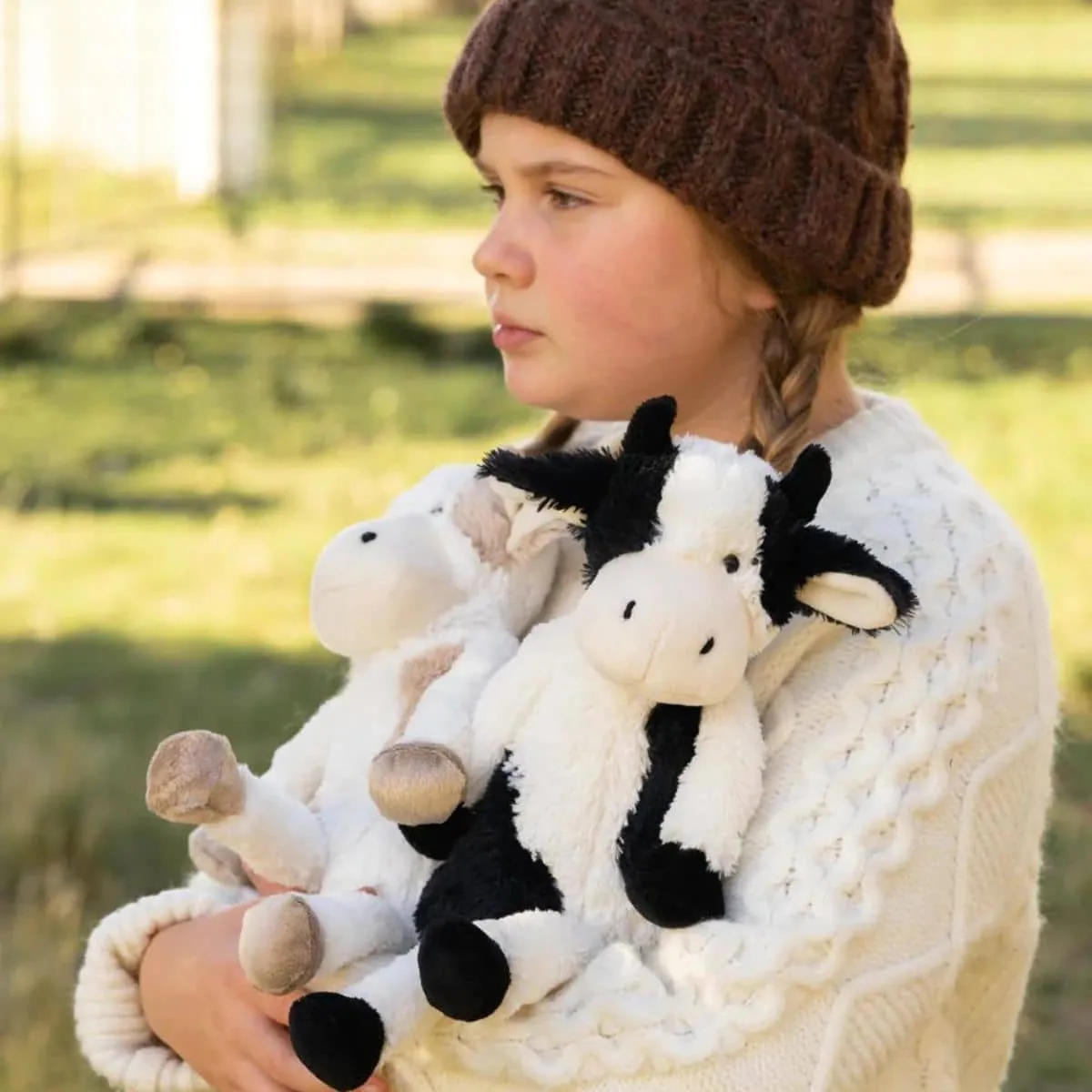 Nana Huchy Clover The Cow Black & White