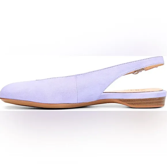 Naturalizer Primo Flat in Lavender Purple Suede