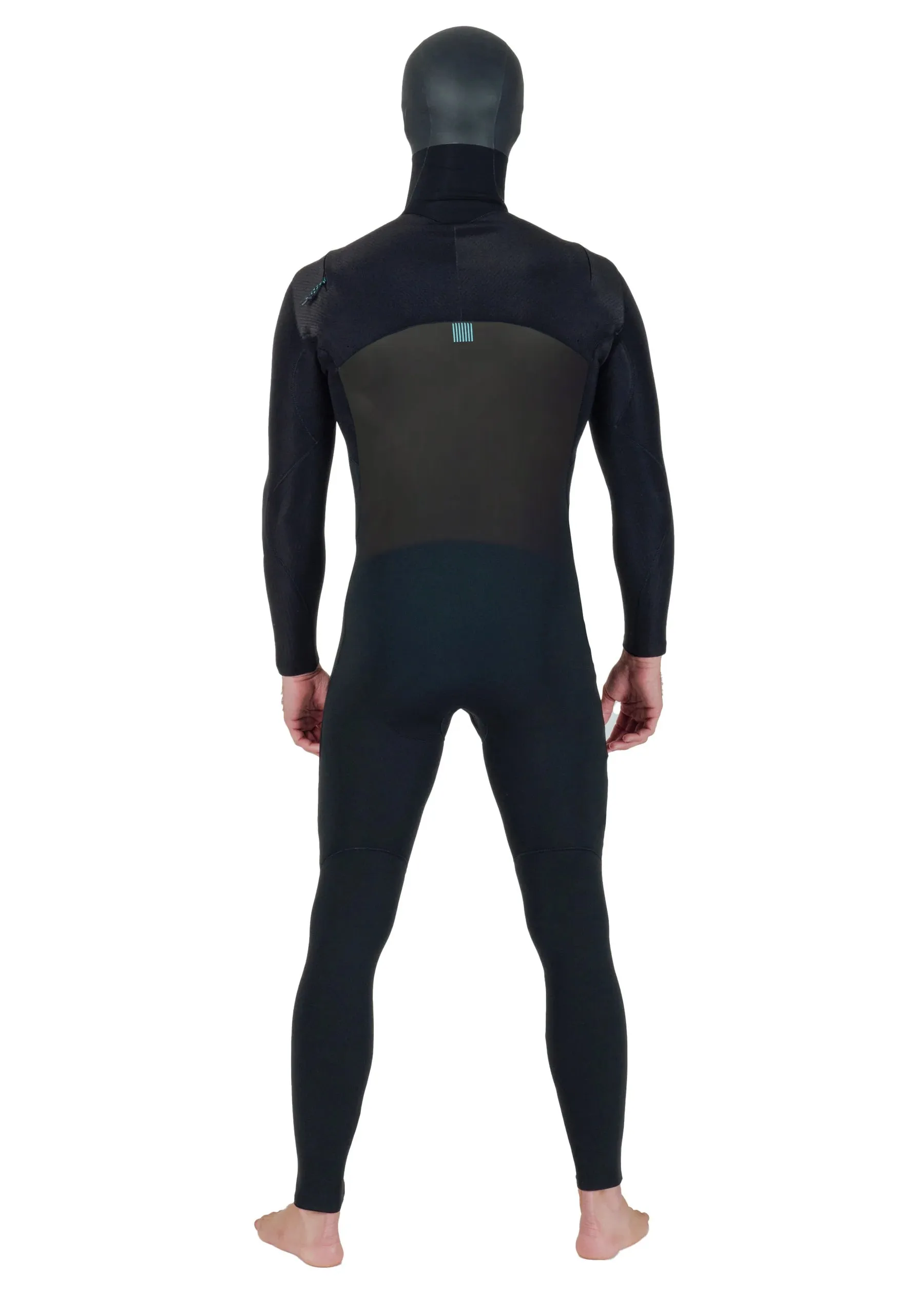 New Seas 5-4 Hooded U-Zip Wetsuit
