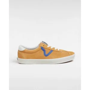 NEW VANS men's sport low suede sneaker in honey suede