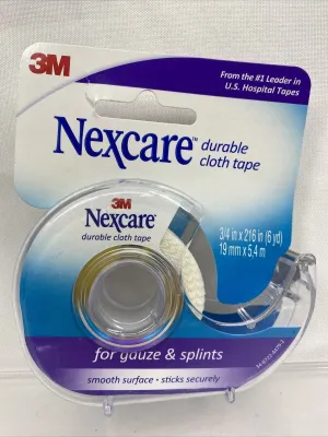 Nexcare Durable Cloth Tape Gauze Splint 3/4 Inch X 216 (6) YD. COMBINED SHIPPING