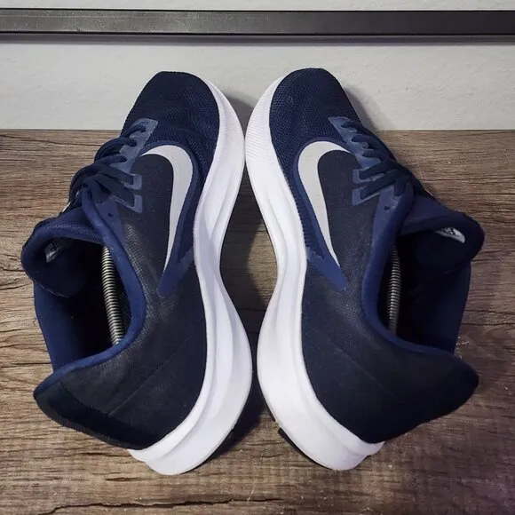Nike Downshifter 9 (AR4046-400) Men's Athletic Running Gym Shoes Size 14 Blue