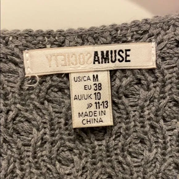 Nordstrom Cozy Cable Knit Amuse Society Sweater