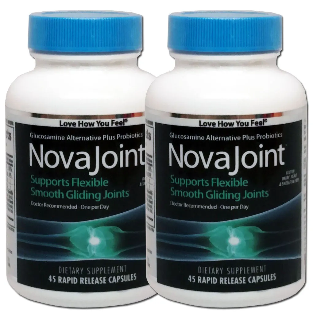 NovaJoint - Fast Acting, Smooth Gliding Joints, 90 V.Caps