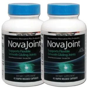 NovaJoint - Fast Acting, Smooth Gliding Joints, 90 V.Caps