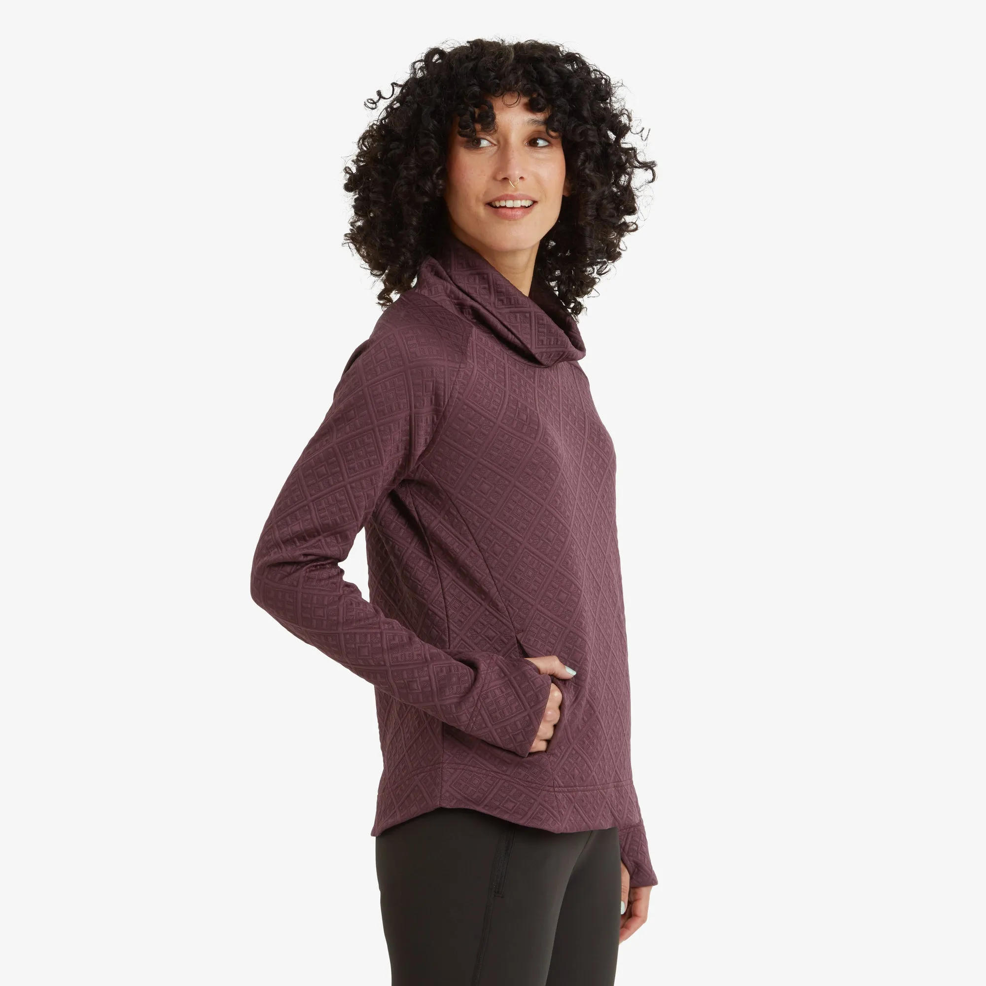 Nyano Pullover - Eggplant
