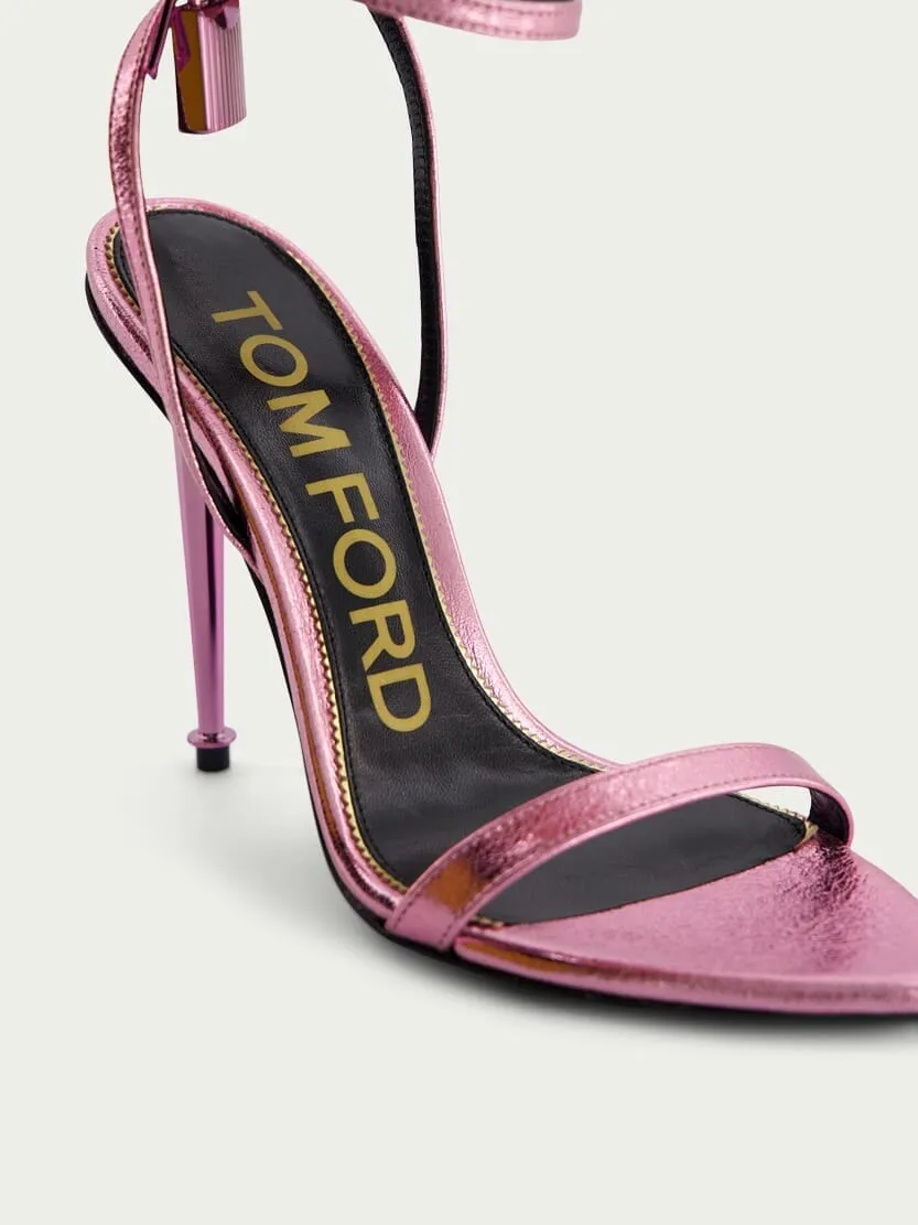 Padlock Leather Sandals