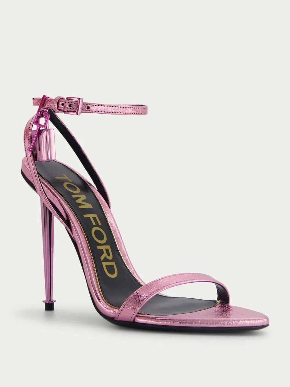 Padlock Leather Sandals