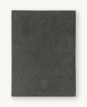 PASSPORT COVER DARK GREY