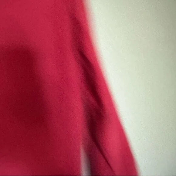 Patagonia magenta pink/red fleece long sleeve