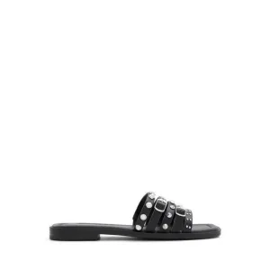 Pearlyne Women'S Flat Sandals - Black