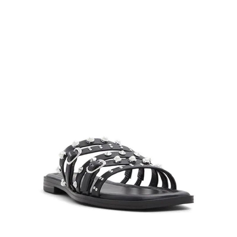 Pearlyne Women'S Flat Sandals - Black
