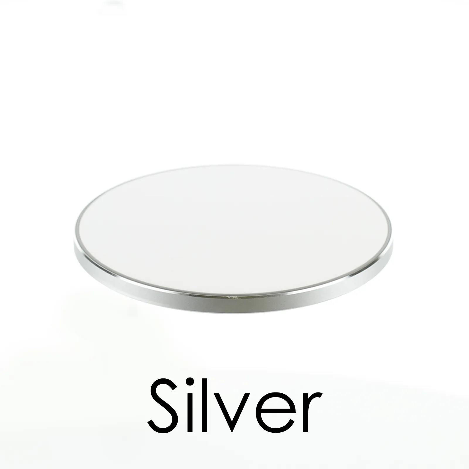 Personalised Wireless Charger with Stylish Text and Heart on Faded Black Marble