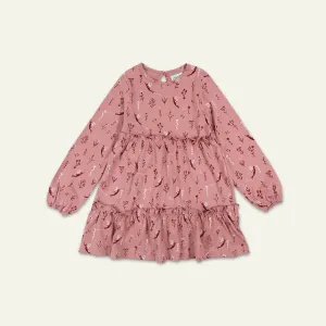 Pink Fairy Print Dress