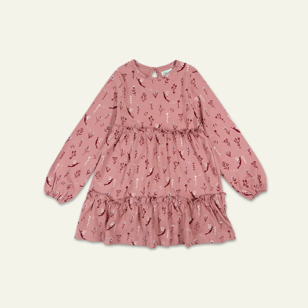 Pink Fairy Print Dress