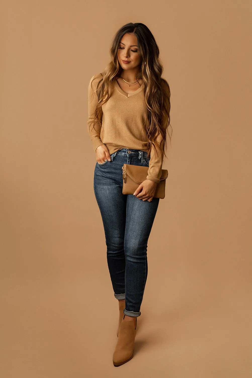 Pretty Like You Sweater (Camel) | FINAL SALE