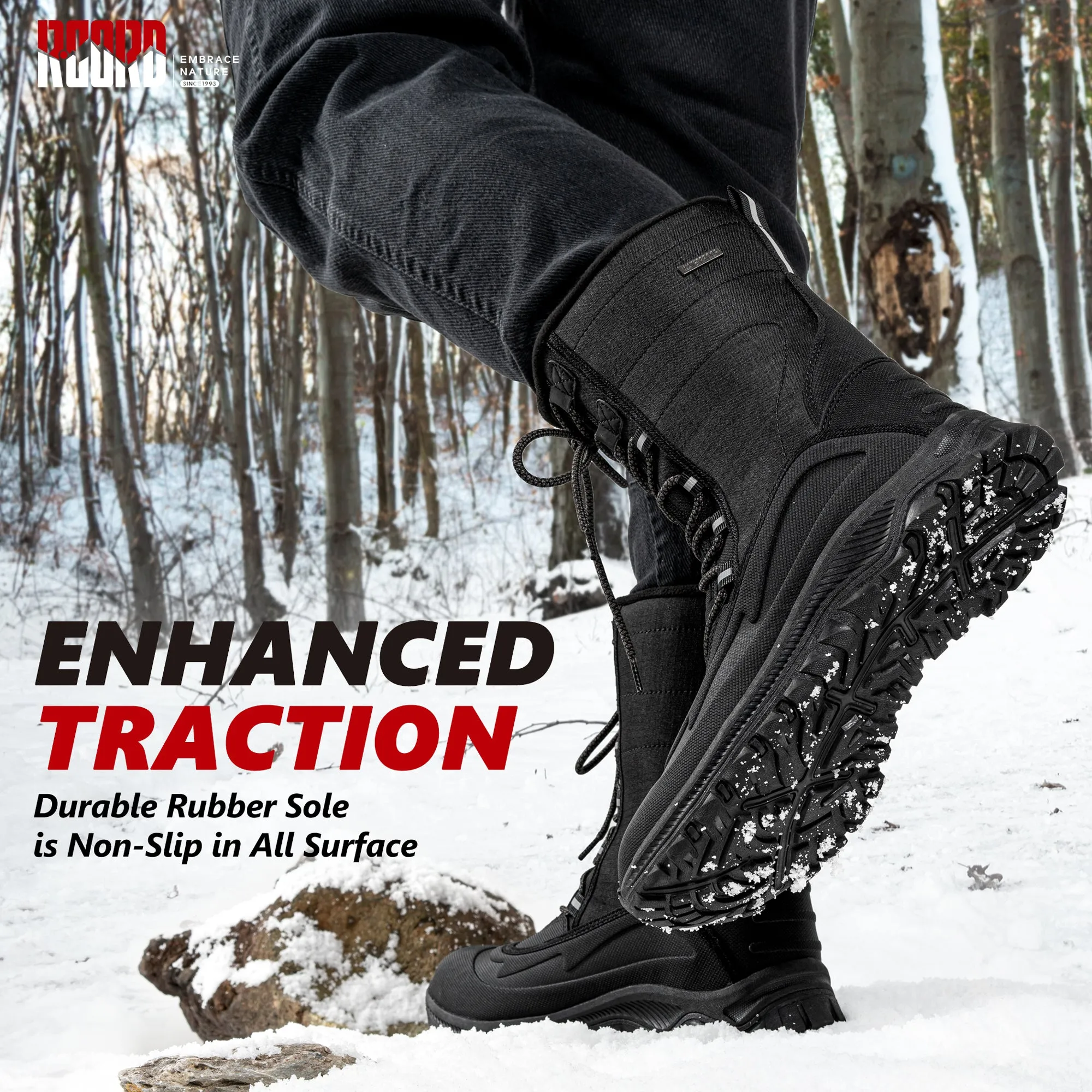 R CORD Man's Snow Boots