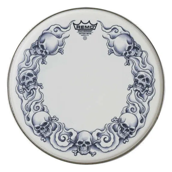 Remo 13" Tattoo Skulls virvelikalvo