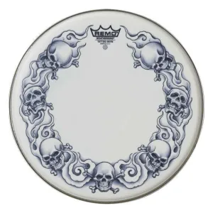 Remo 13" Tattoo Skulls virvelikalvo