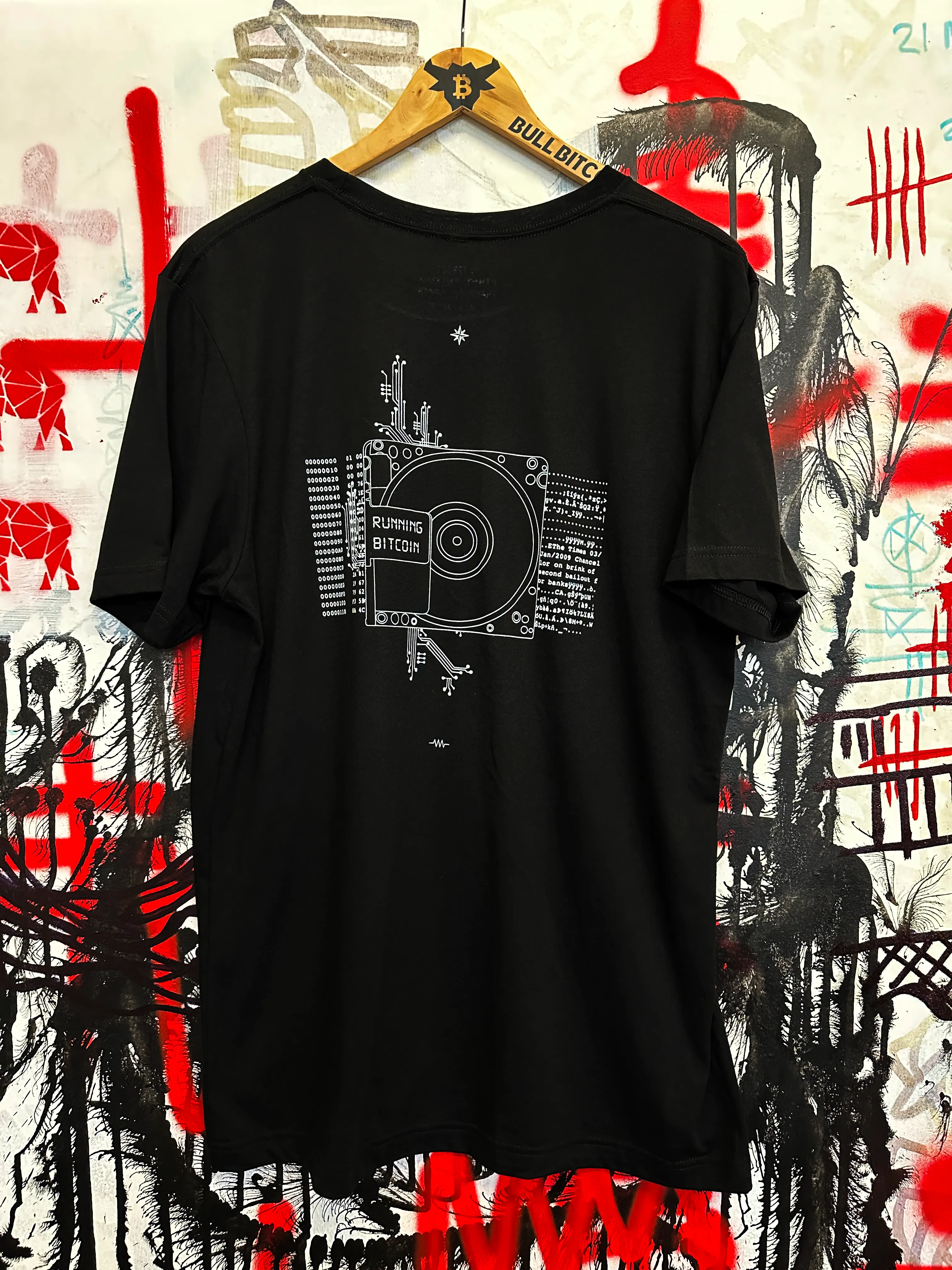 Running Bitcoin Tee #MADEX