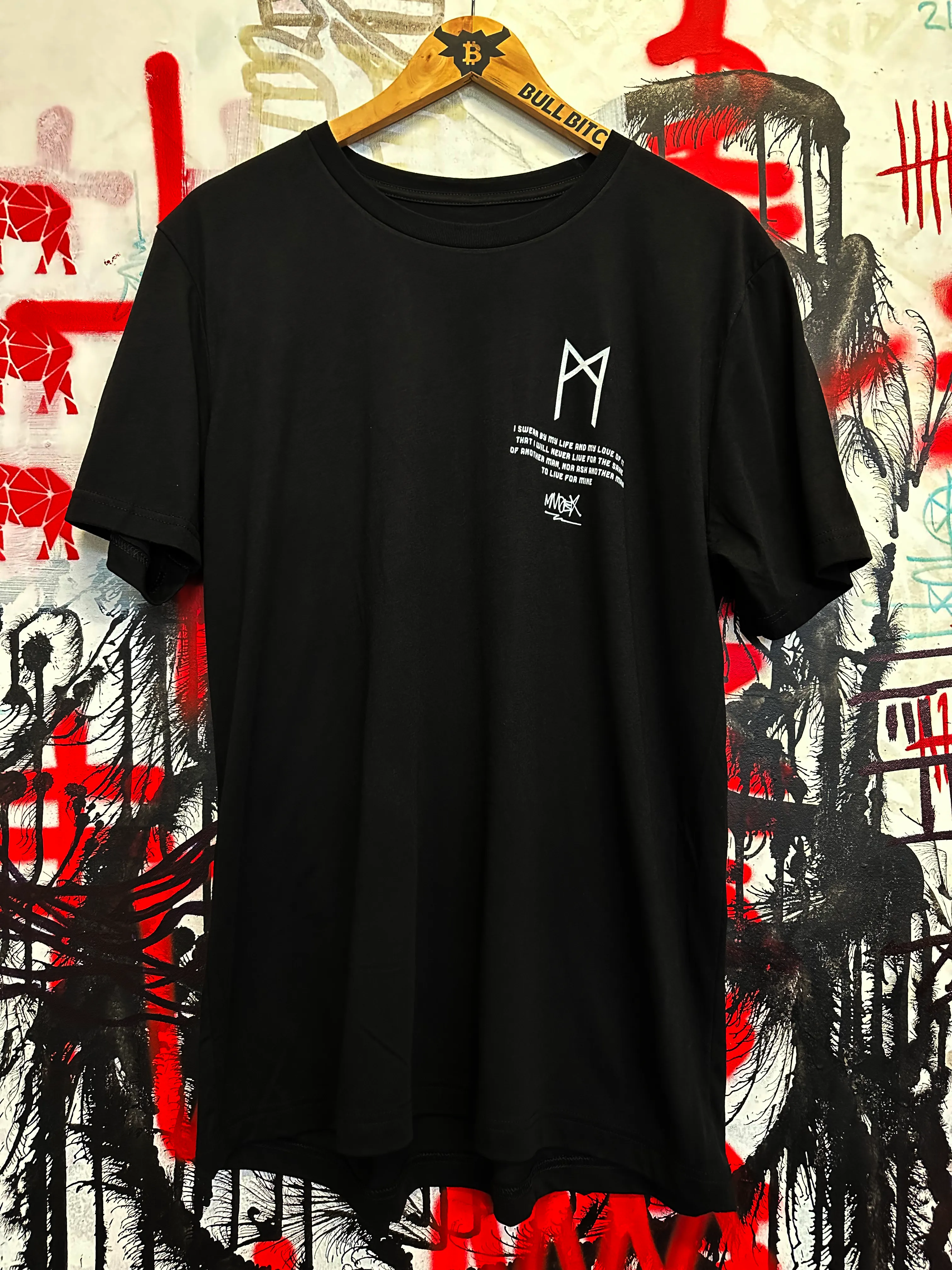 Running Bitcoin Tee #MADEX