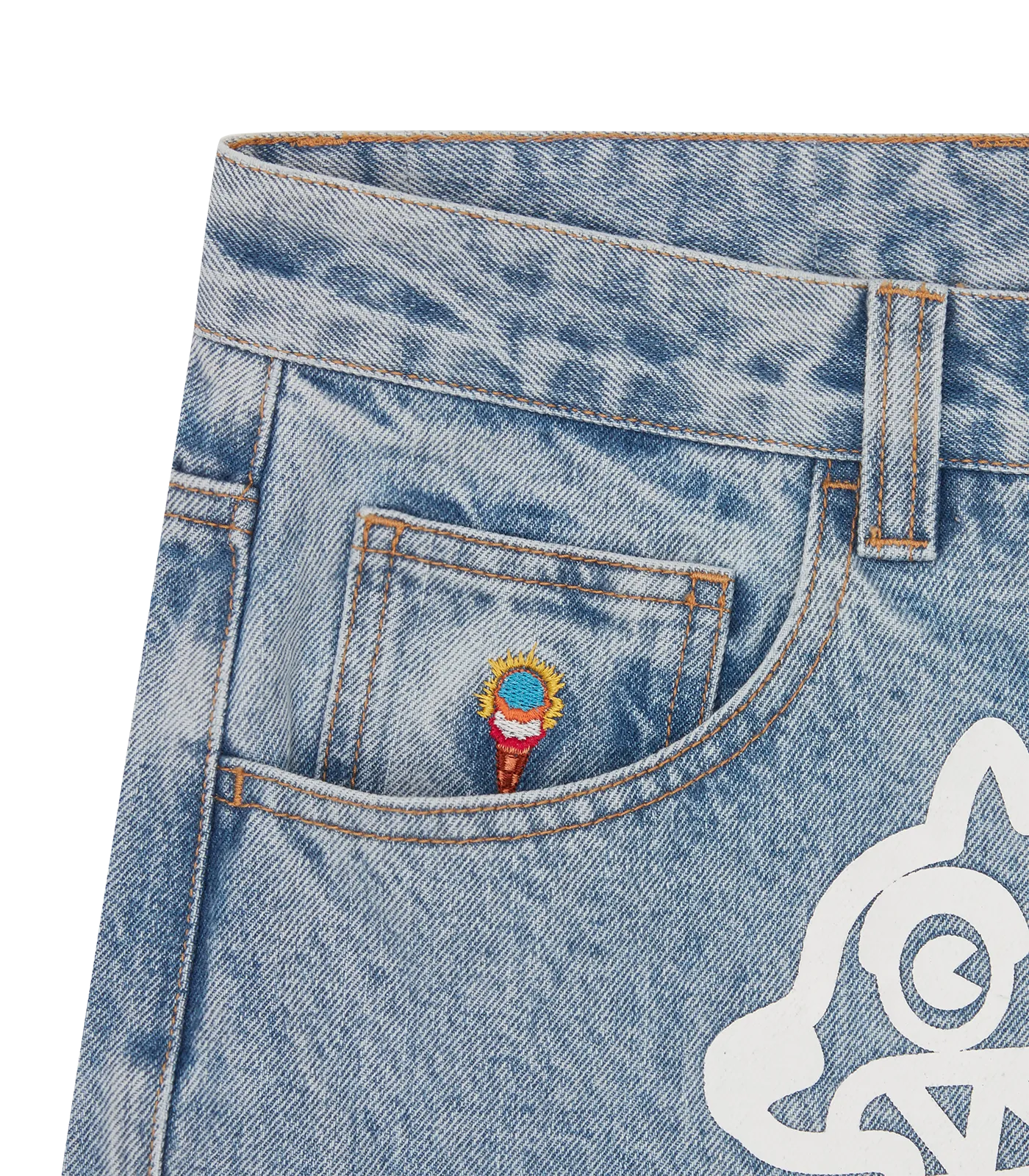 Running Dog Triple Scoop Denim Pant