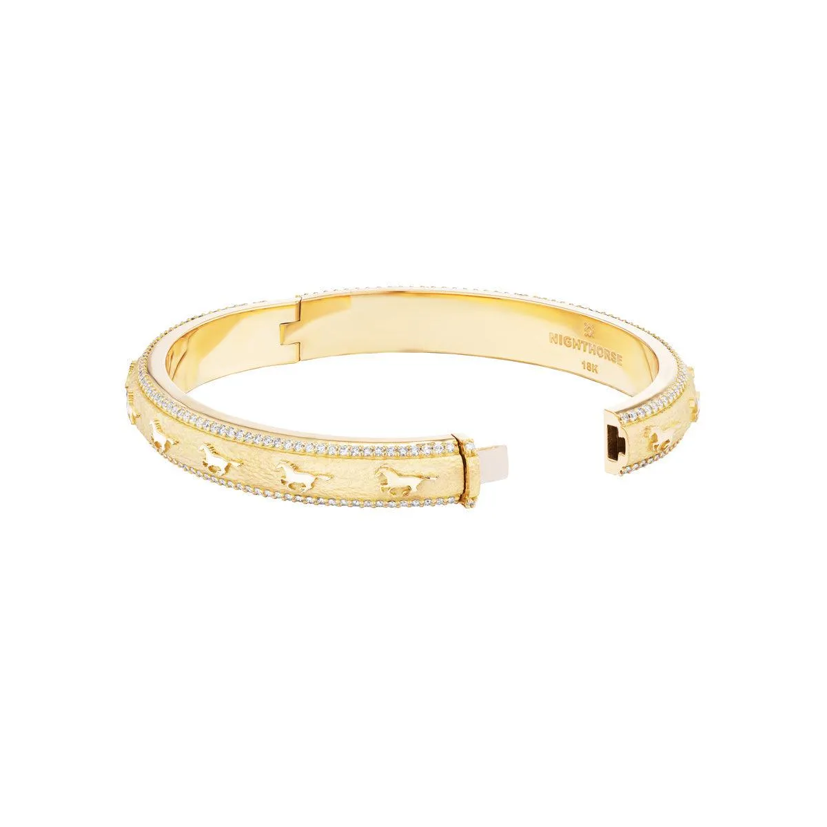 Running Horse Mini Bracelet (Diamonds)