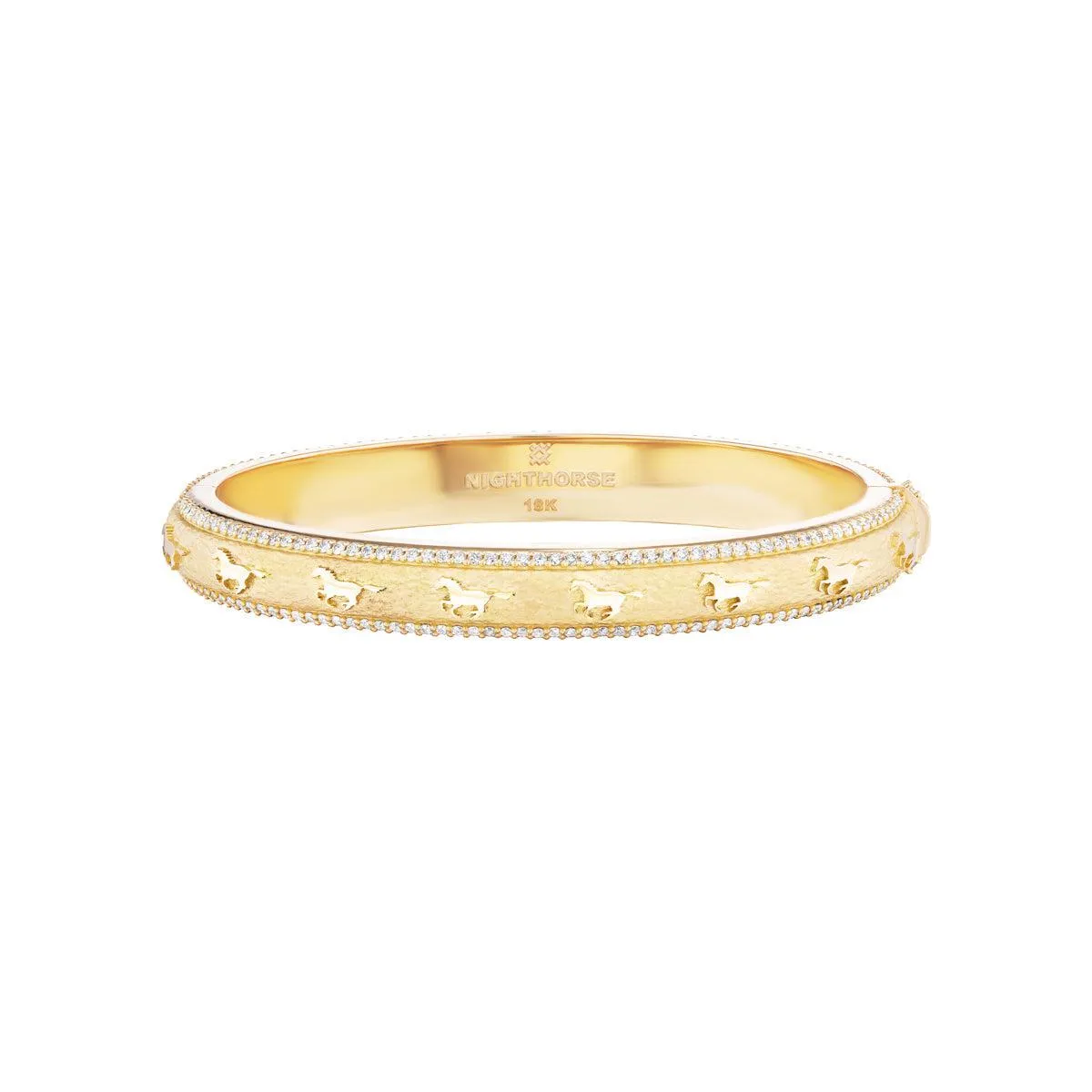 Running Horse Mini Bracelet (Diamonds)