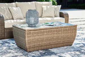 Sandy Bloom 3-Piece Outdoor Occasional Table Package