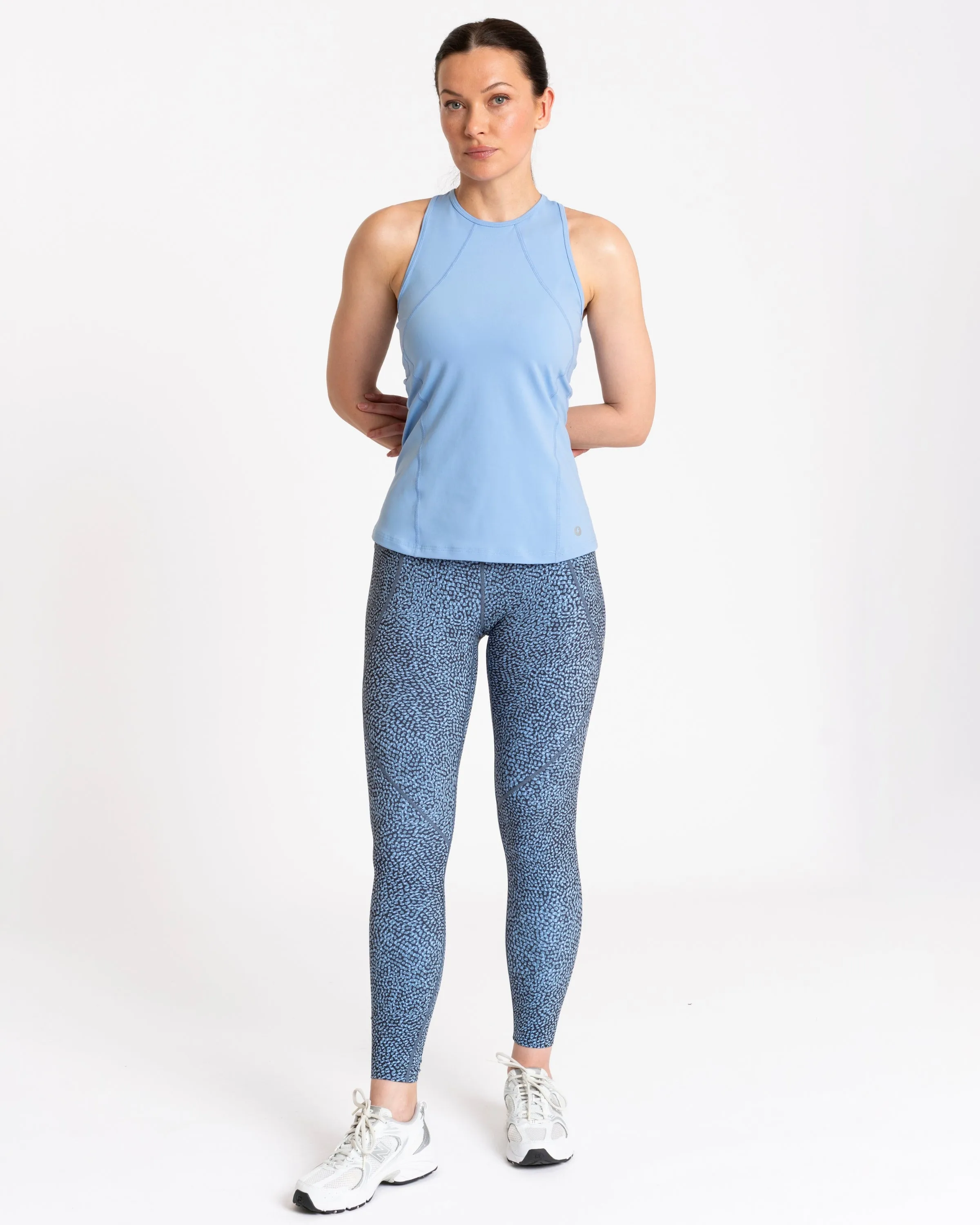 Sculpt Perform Vest Azure Blue