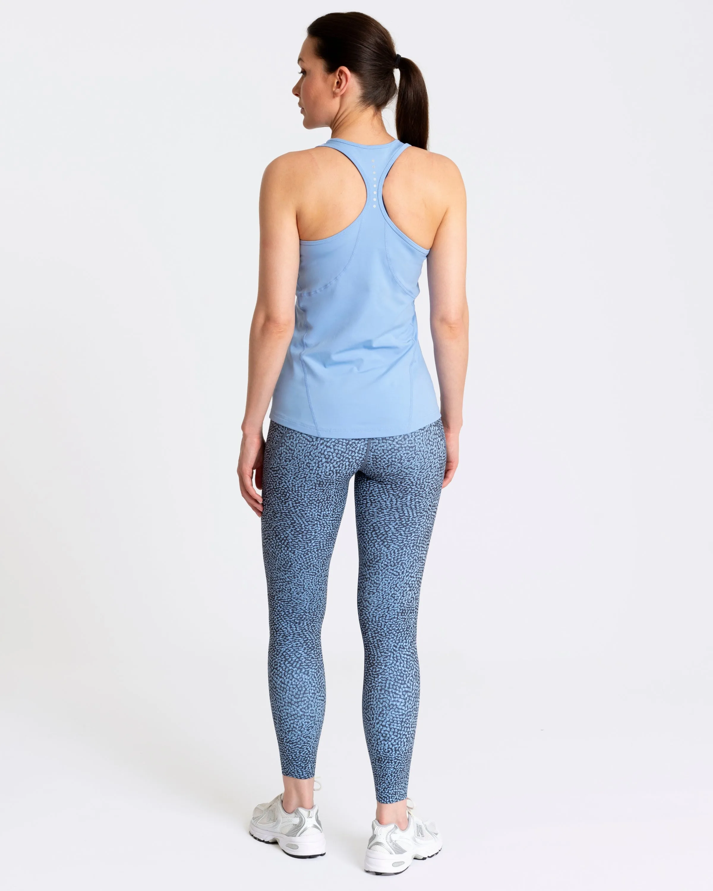Sculpt Perform Vest Azure Blue
