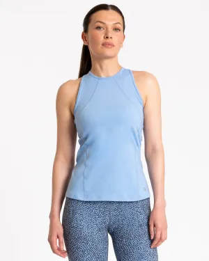 Sculpt Perform Vest Azure Blue