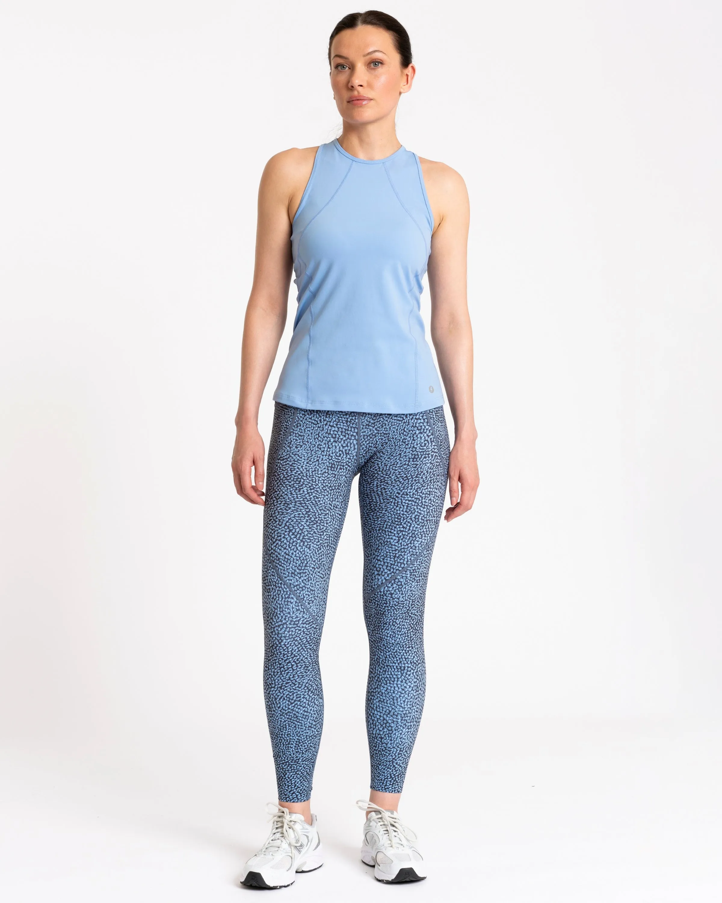 Sculpt Perform Vest Azure Blue