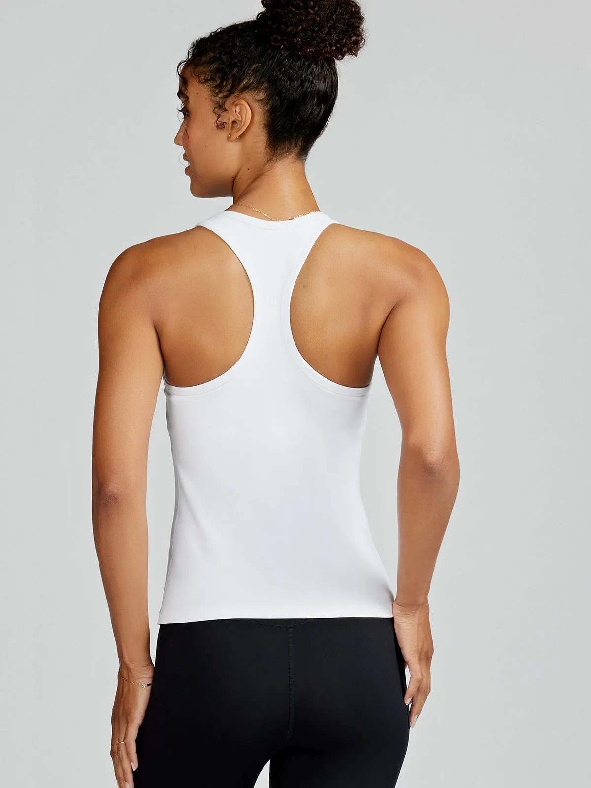 Sculptive Racer Back Tank with Built-in Bra