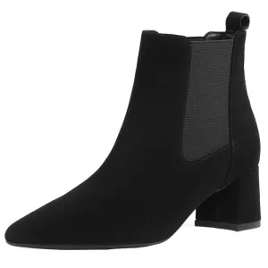 Short Leather Boots