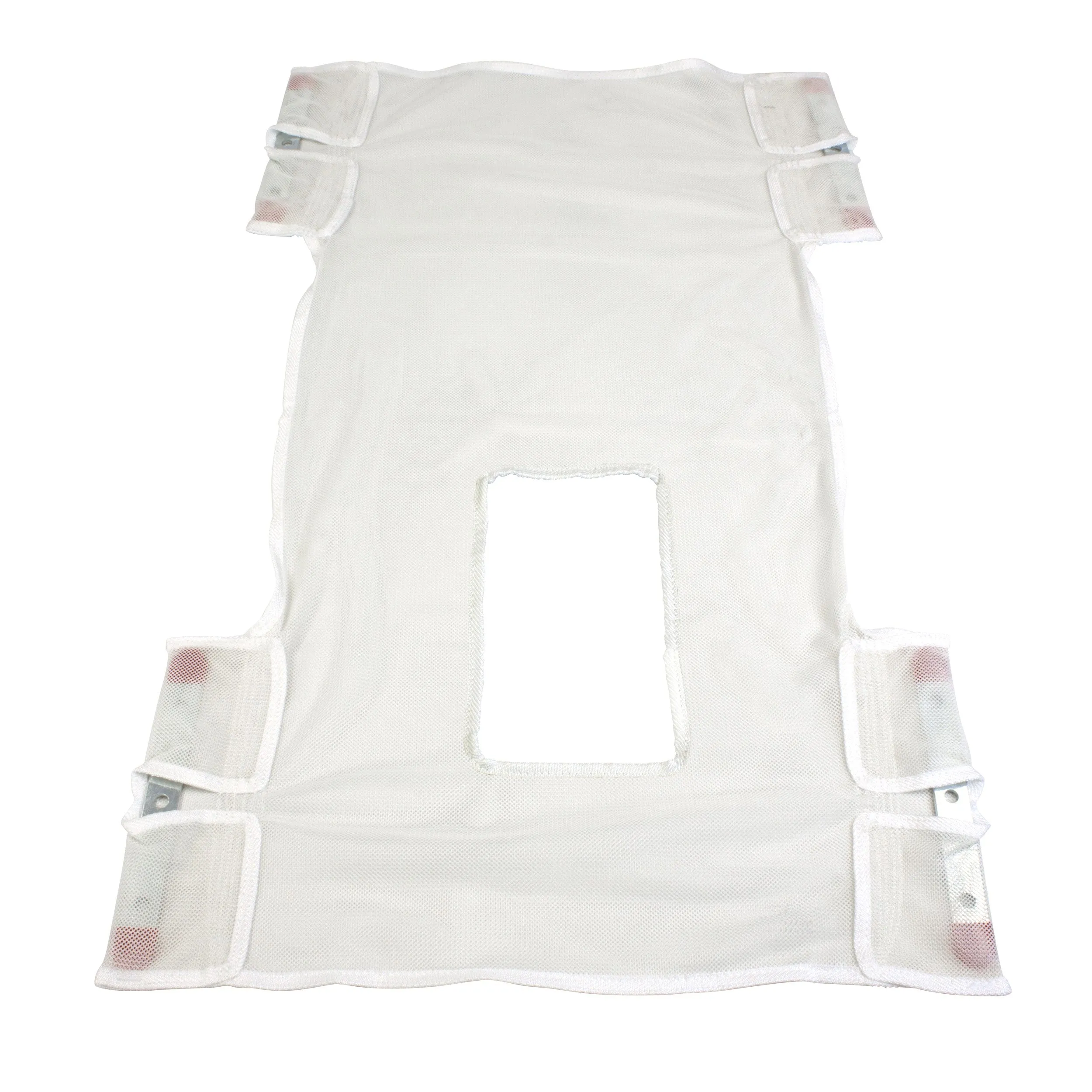 Sling Seat Back Mesh w/Commode Opening Capacity 330Lb Cream For Hydraulic Lifts by Dynarex