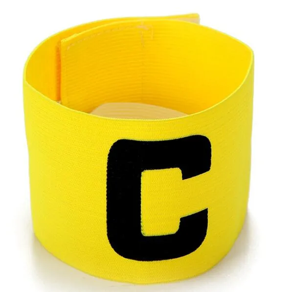 Soccer Football Captain's Armband Flexible Adjustable