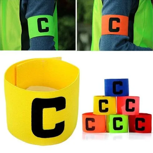 Soccer Football Captain's Armband Flexible Adjustable