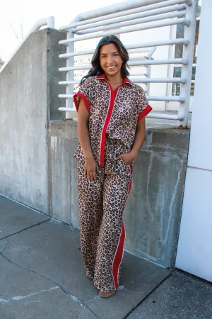 Social Season Leopard Pants