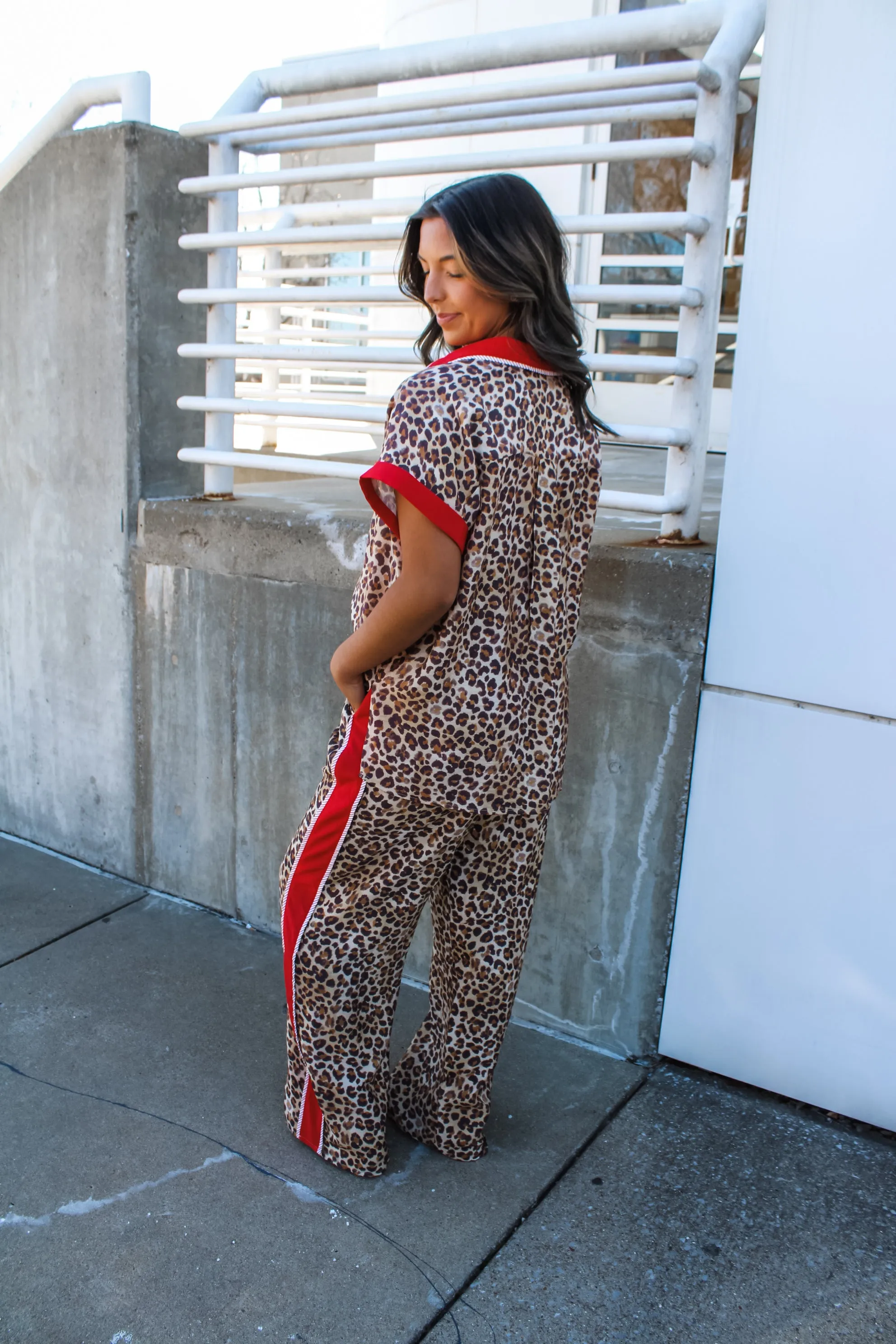 Social Season Leopard Pants