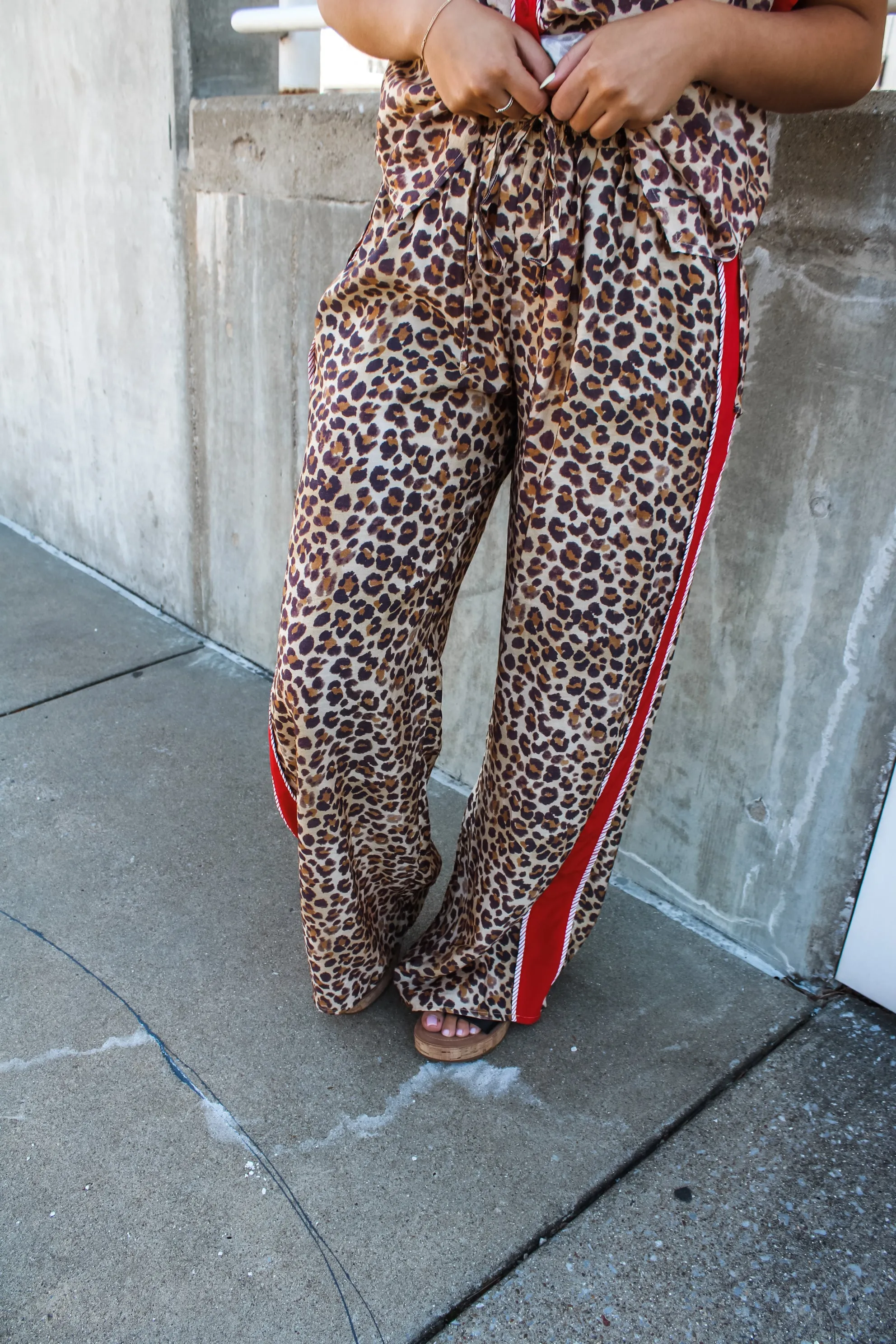 Social Season Leopard Pants