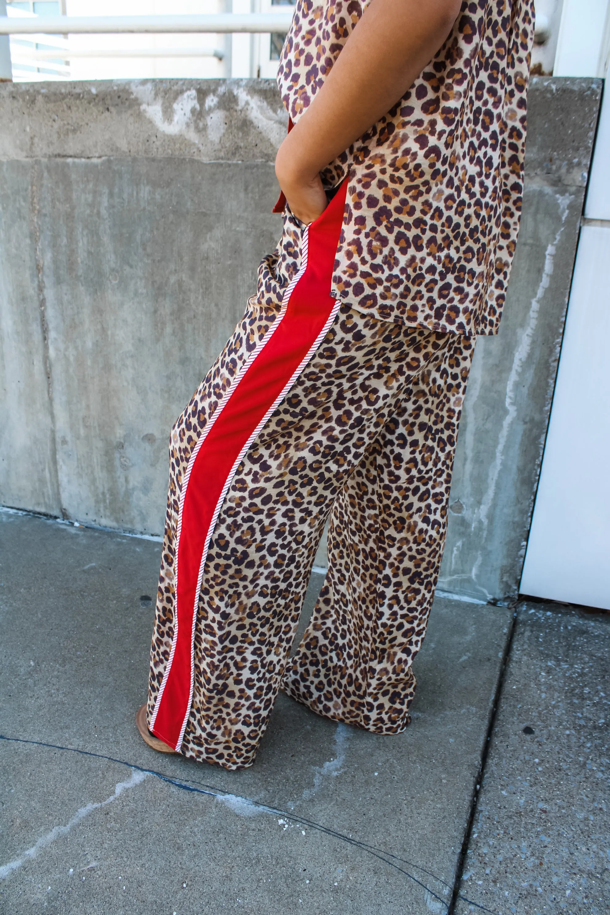 Social Season Leopard Pants