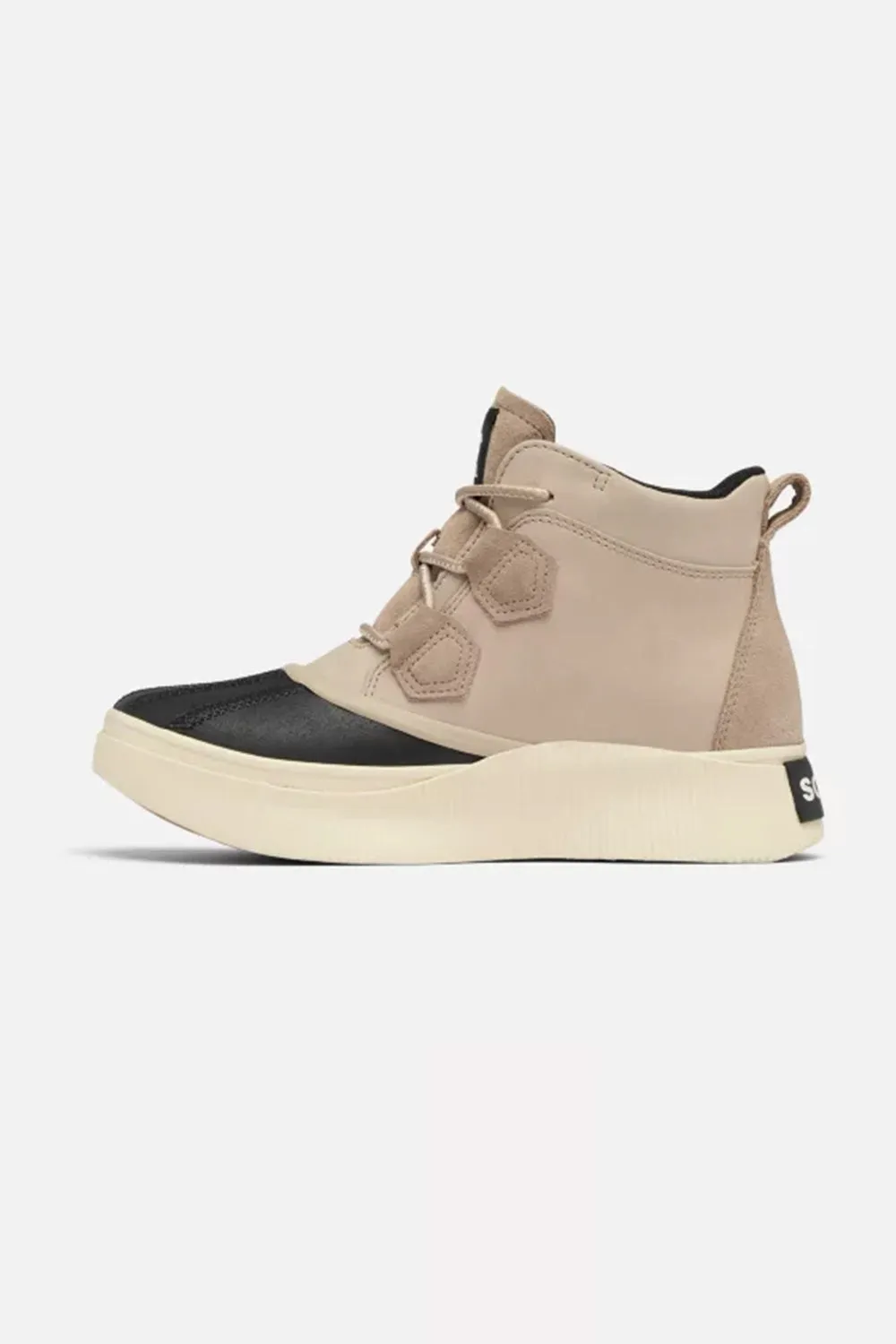 Sorel Out N About IV Classic WP Booties for Women in Omega Taupe/Black | 2088161-264