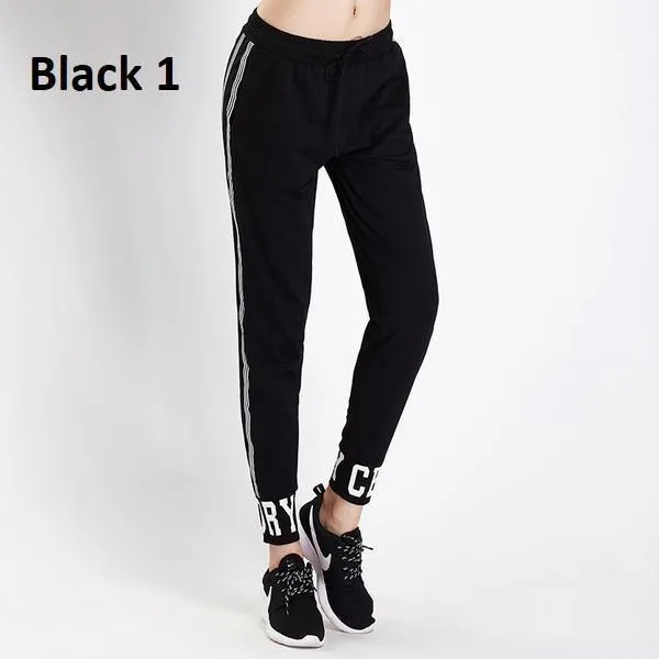 Striped Running Pants