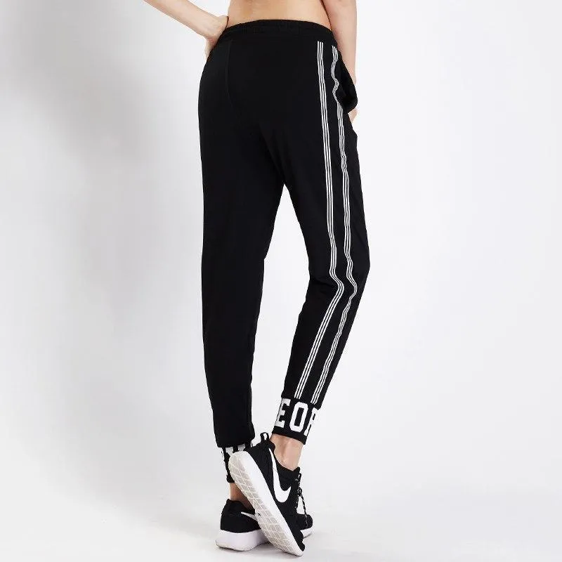 Striped Running Pants