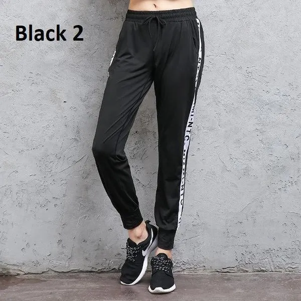 Striped Running Pants